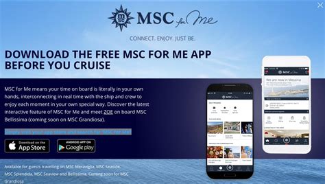 msc cruises app|msc cruises app download.